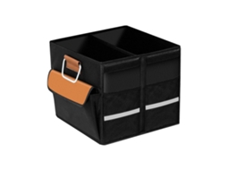 Organizador De Porta Malas Dobrável Com Alça, Grande Capacidade, 2 Compartimentos, Acessórios Para Carro Olysi Shop