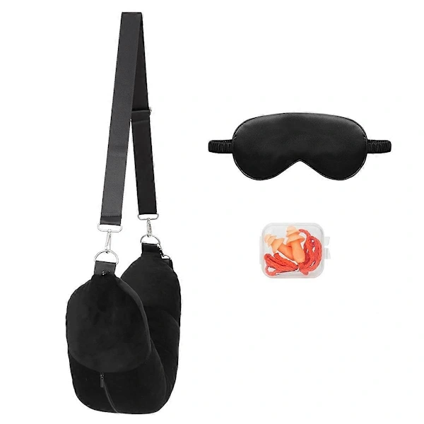 Bolsa Organizadora De Viagem Para Roupas, O Pescoço, Travesseiro Pescoço Vazio E Dobrável Aquaforge
