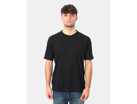T-shirt De Homem Paolo Pecora Poliéster Preto (2xl)