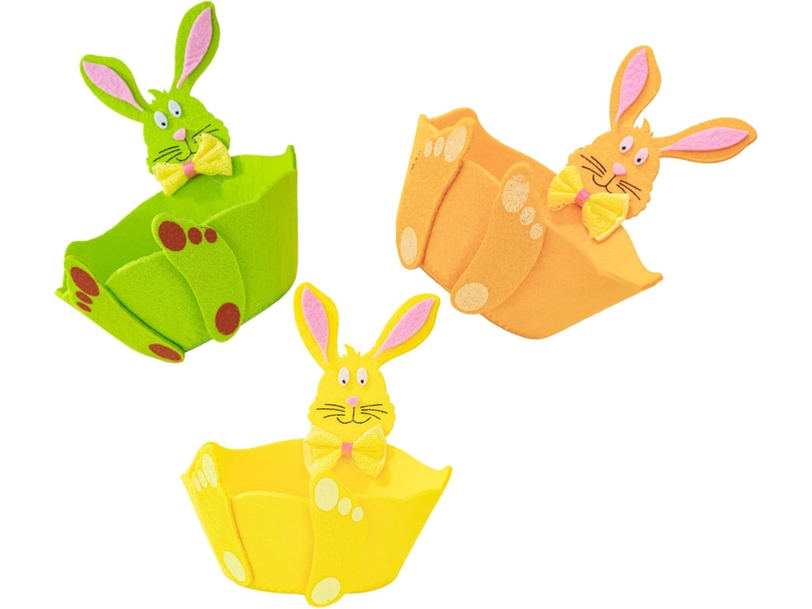 Conjunto De 3 Reutilizáveis Para Decoração