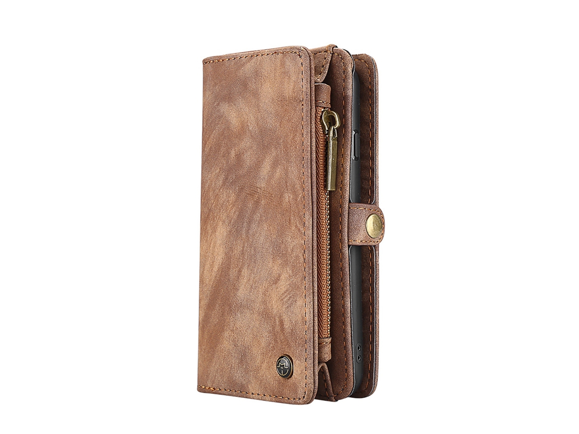Capa LAXISCREED para Iphone 6s Plus Marrom com Cartão Pu