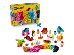 Lego® 11045 Peças Criativas Clássicas em Cores - Figuras de Animais e Veículos