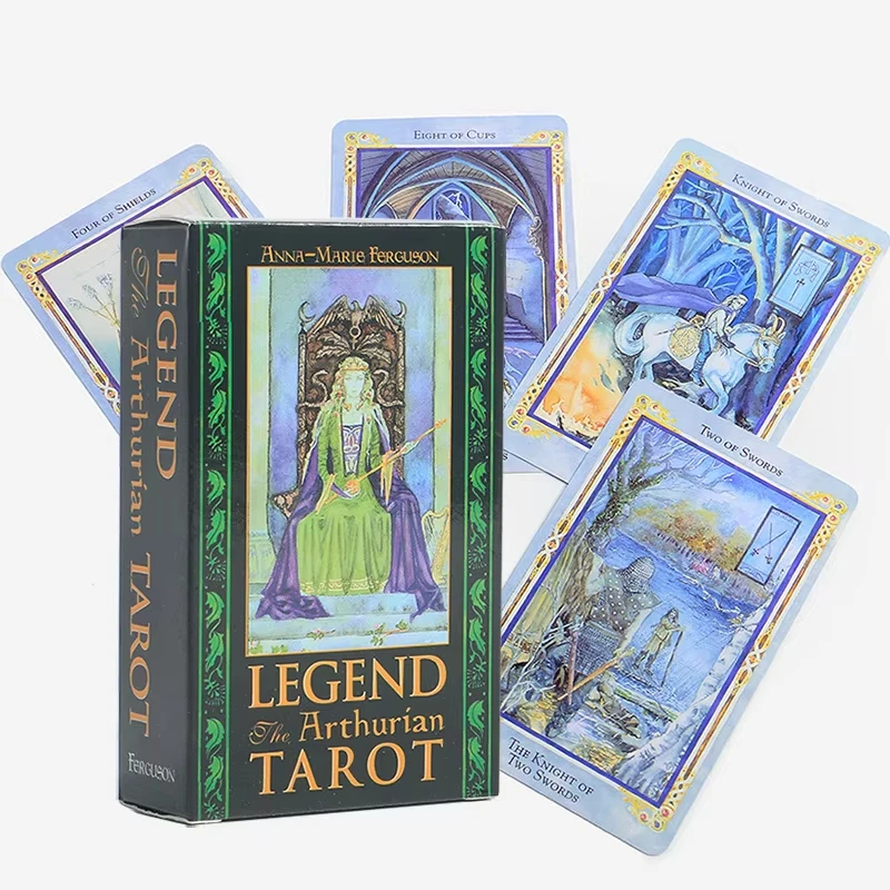 80 Cartas Lendárias: Tarô Do Rei Arthur, Cartas Oráculo Para Adivinhação