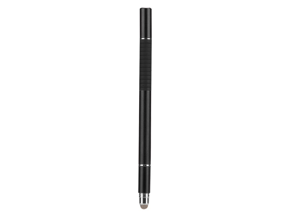 Stylus 3-em-1, Preto, Alta Precisão, Para Telefone Móvel E Tablet.