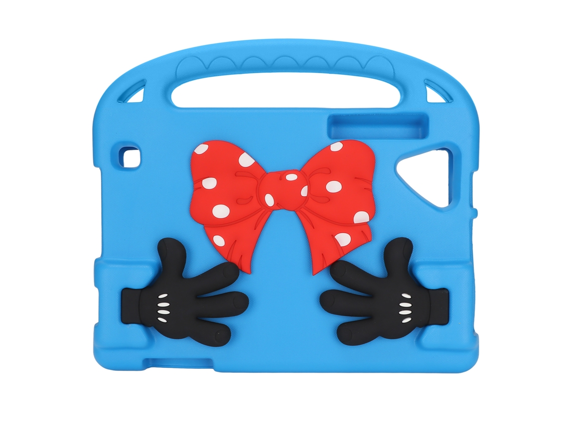 Capa Protetora De Espuma Eva Com Suporte E Desenho Animado Fofo Para Tablet Matepad T8 8 Polegadas, Compatível Lenovo Onn Wm, Azul Tuotuo