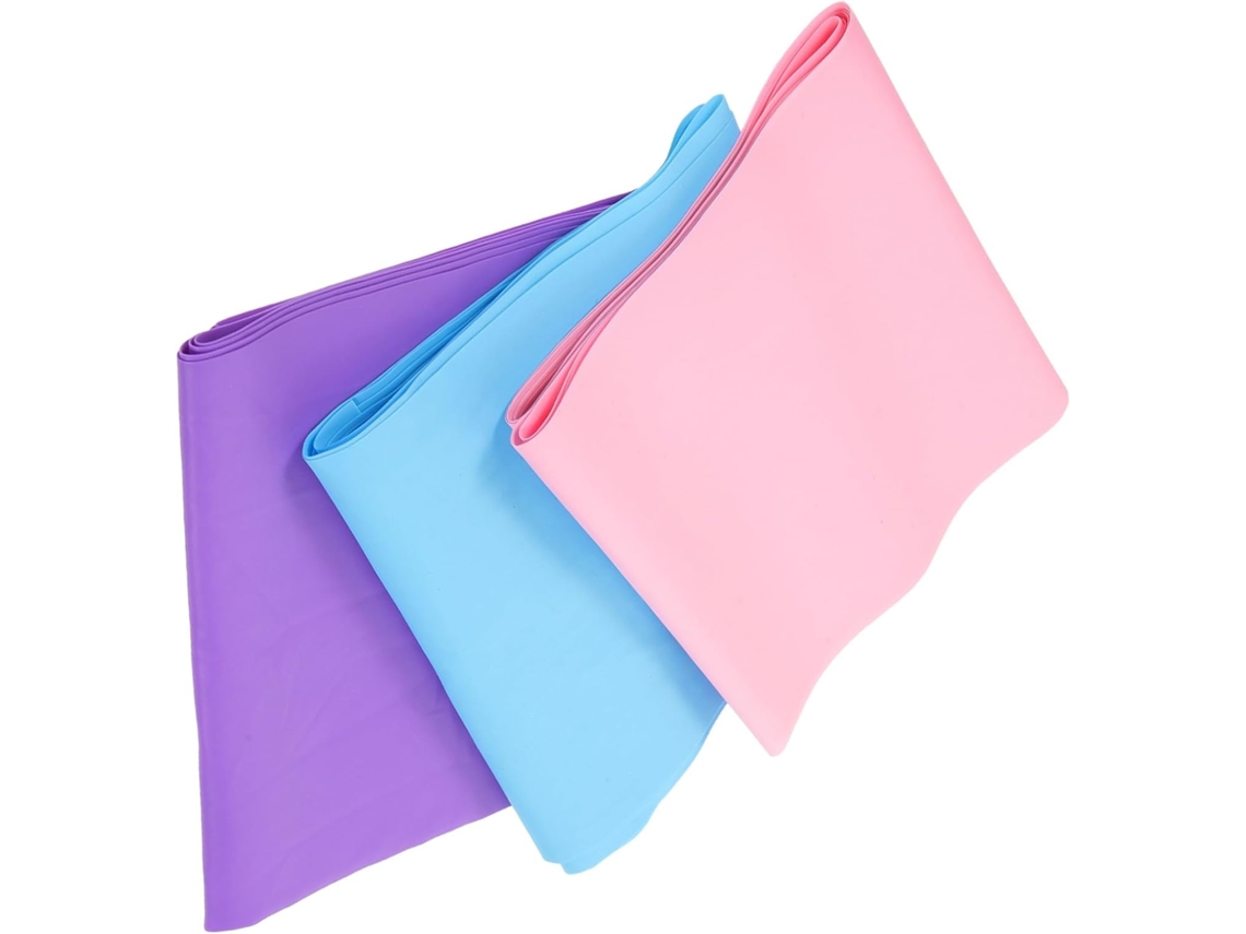 Hanabass Conjunto De 3-faixas Elásticas Resistência Para Exercícios Físicos, Ideal Academia Em Casa E Prática