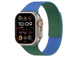 Bracelete Apple Watch Nylon Ondulado Fecho Magnético Bordô XIAOMOYU
