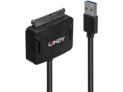 Controlador De Armazenamento Sata 6gb/s 600mbps Usb 3,1 Preto () 43311 Lindy (gen 1)