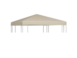 Vidaxl Cobertura De Gazebo 310 G/m² 3x3 M Bege
