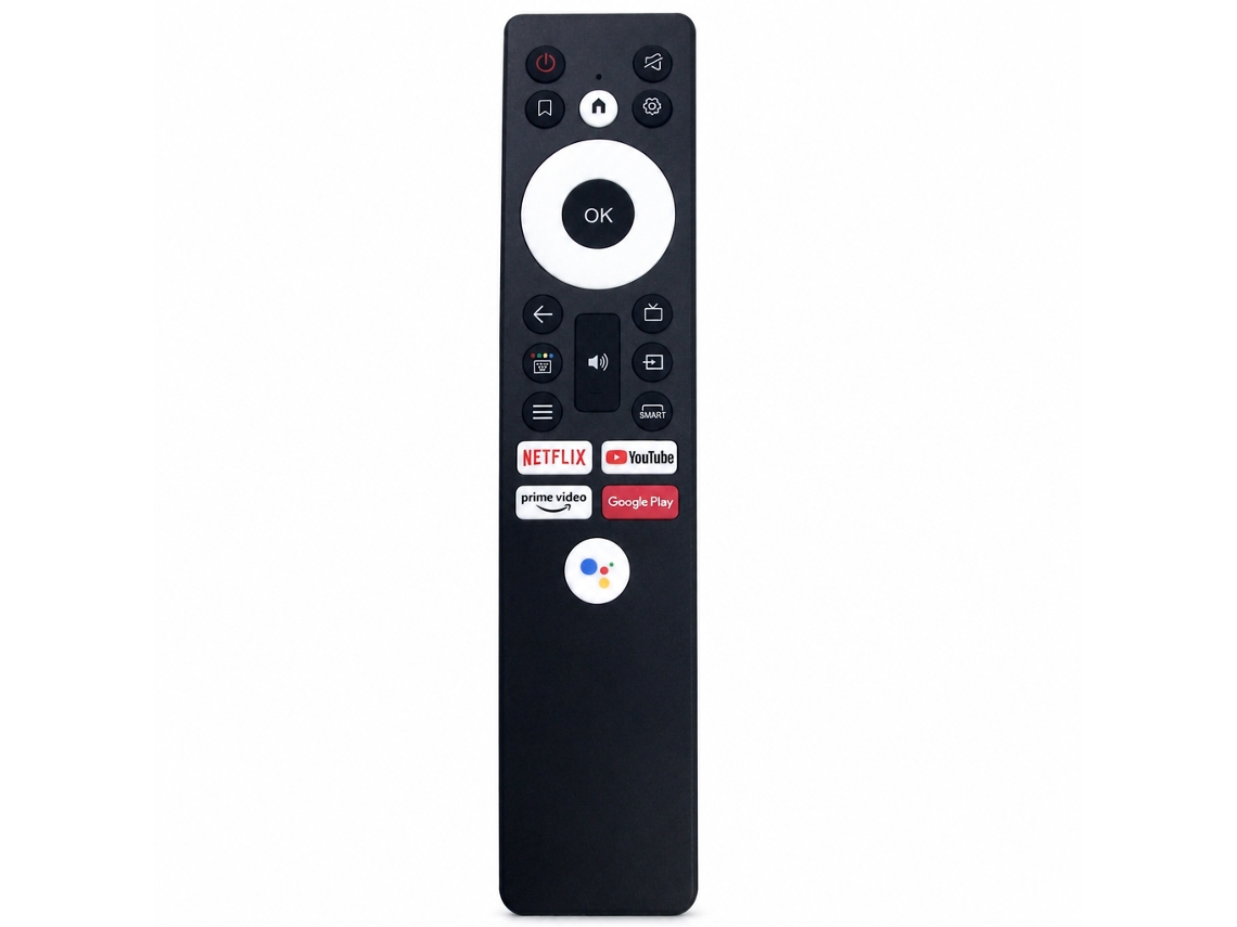 Comando À Distância Bluetooth Com Controlo Por Voz Compatível Com Tvs Artel Art-v1 Sw-v6