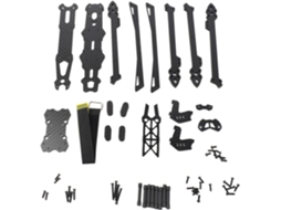 o Frame para Drone de Corrida Fpv Mark4 V2 de 8 Polegadas É Ideal para Voos de Longa Distância e SFUSHOS
