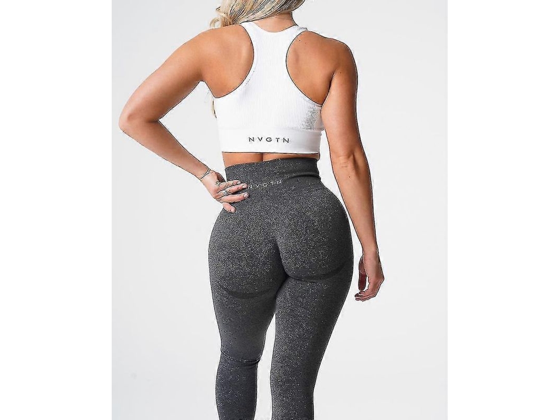 2026 calcinha Legging Nvgtn Sem Costura Spandex Feminina Soft Academia Yoga Alto Bumbum