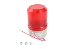 Luz de Aviso Led Vermelha Rotativa e Pisca 220vac