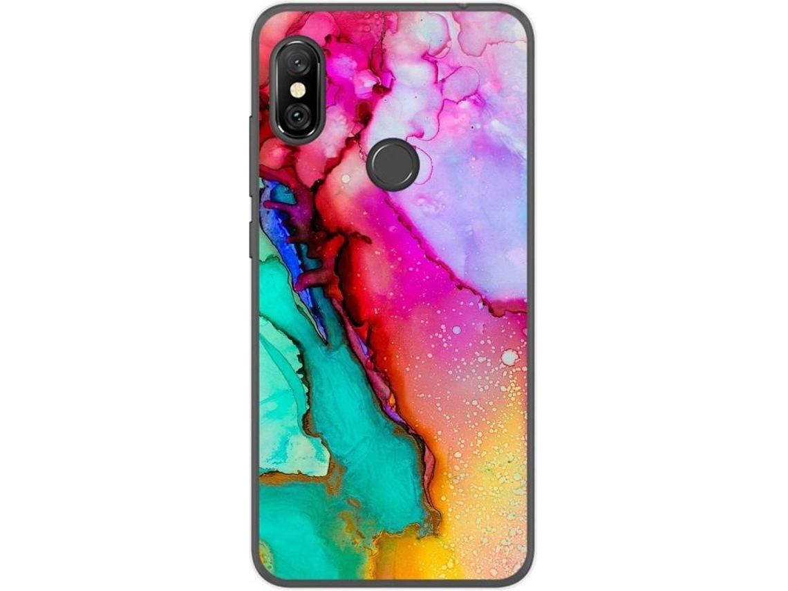 Capa Xiaomi Redmi Note 6 Pro TUMUNDOSMARTPHONE Mármore 15 Multicor