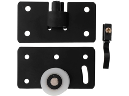 2 Conjuntos De Roldanas Para Portas De Correr De Guarda-roupa, Em Nylon E Ferro.