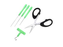 Conjunto de Ferramentas para Pesca com Agulha e Tesoura