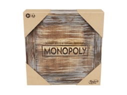 Jogo MONOPOLY: Edição Rústica  (Idade recomendada: 8 anos)