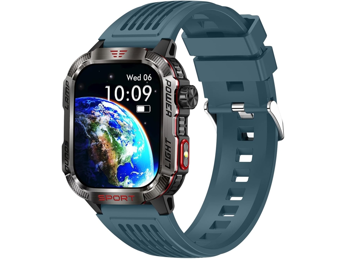 Smartwatch Para Esportes Ao Ar Livre Com Tela Hd De 2,01 Polegadas