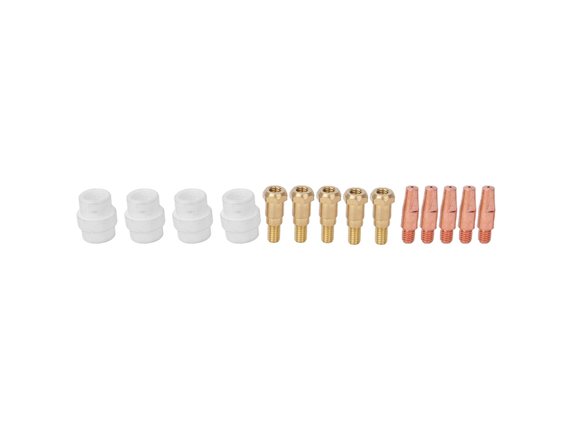 Kit 14pcs Ponta Contato Difusor Suporte Para Tocha Mig Binzel 24kd 1.2mm