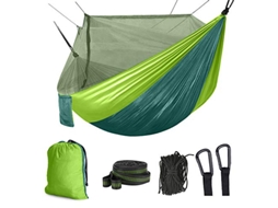 Hammac Duplo Com Mosquiteiro,impermeável E Leve Ideal Para Camping,caminhadas E Atividades Ao Ar Livre Btforus