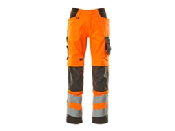 Calças Grandes Com Bolsos Para Joelheiras Safe Supreme 20879 Laranja 49 / 30 MASCOT