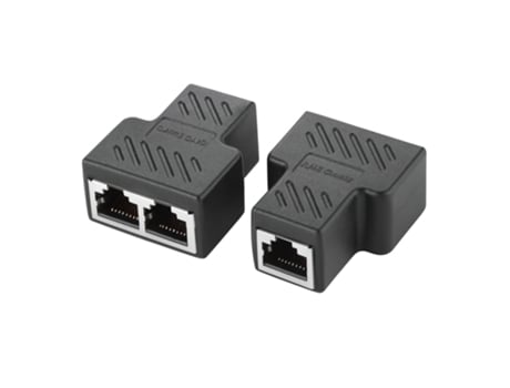 Splitter Cabo De Rede Rj45 Xin Yue 8106 Preto