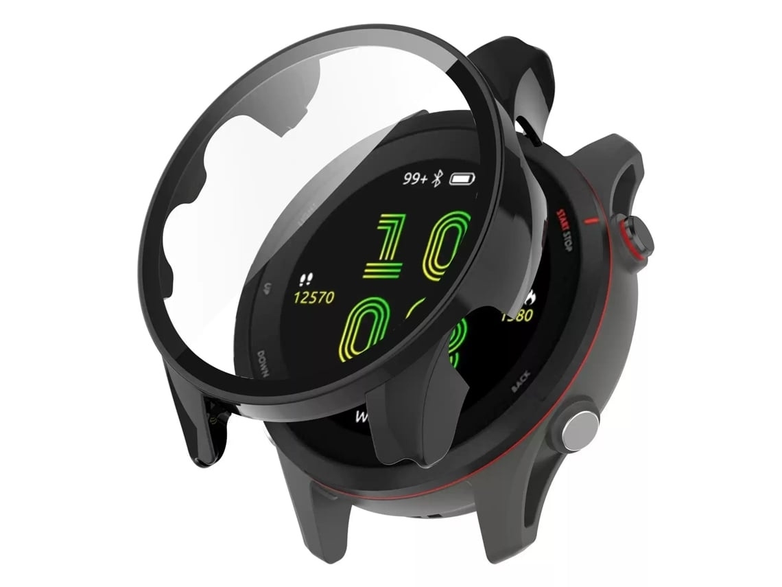 Capa Protetora Lurelia Para Garmin Venu 2s Preto Elegante
