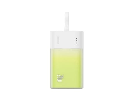 Power Bank Popsicle Lightning Usb-c Baseus Verde