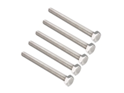 Sextavados Parafusos M10 120 mm em Aço Inoxidável 304 (5 Peças)
