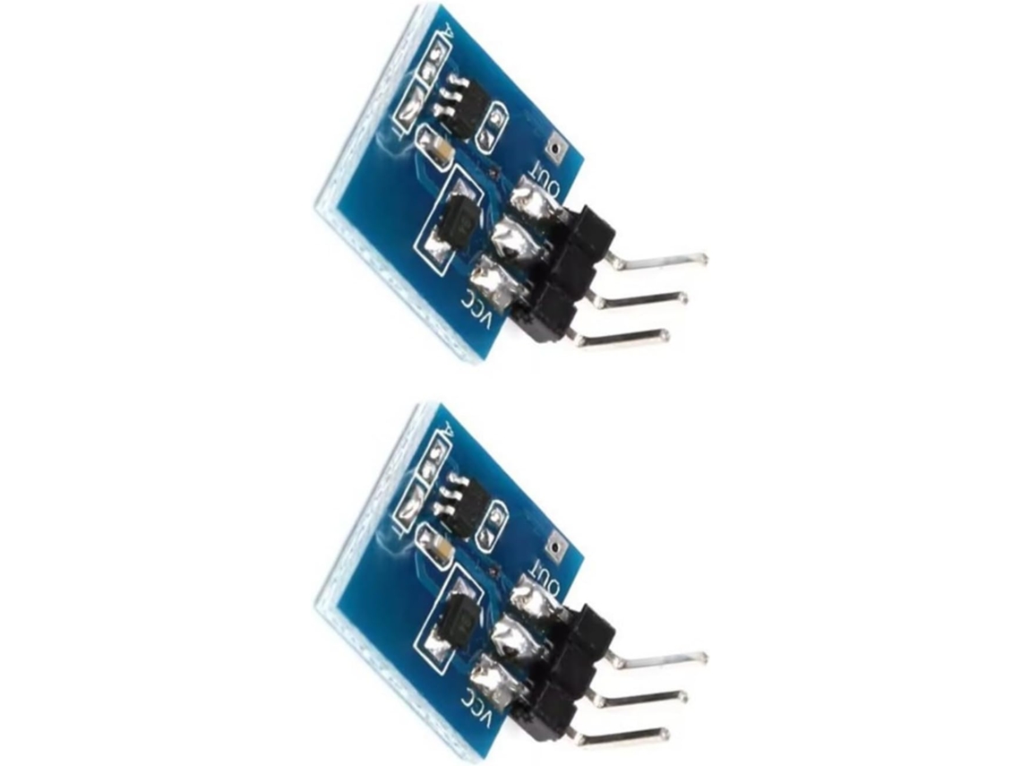 Módulo De Interruptor Toque Capacitivo Ttp223 Com Modo Travamento Automático E Momentâneo, Ajuste De Sensibilidade