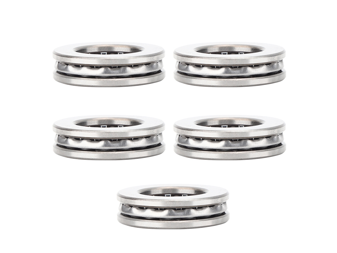 5pcs Rolamento Axial De Bola 51105 Baixo Ruído Alta Precisão Acessório Industrial