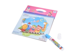 Primerox livro de Colorir Mágico com Água e Caneta para Crianças Brinquedo Educativo Viagem