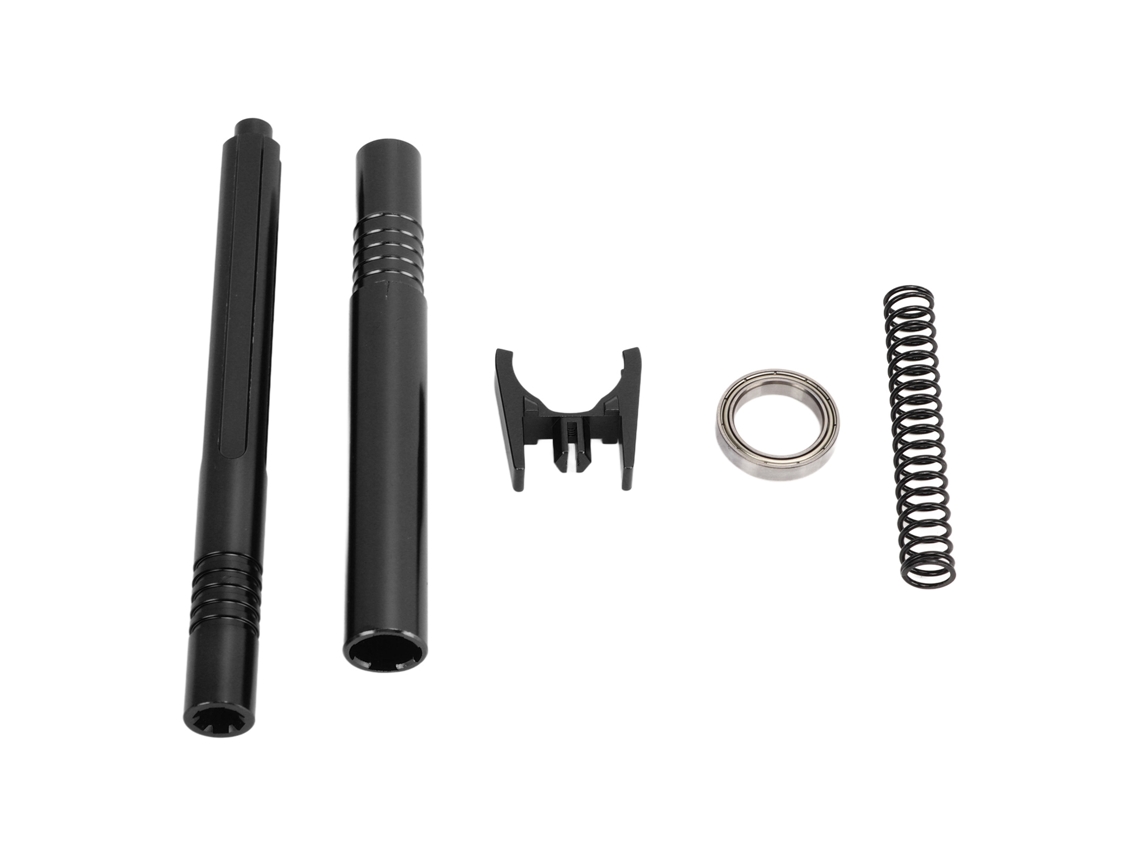 Mali eixo de Transmissão Comp Center Slider com Suporte para Carro Rc Vorteks Granite 1/10 Alumínio Preto