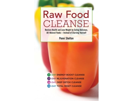Livro Raw Food Cleanse De Penni Shelton (inglês)
