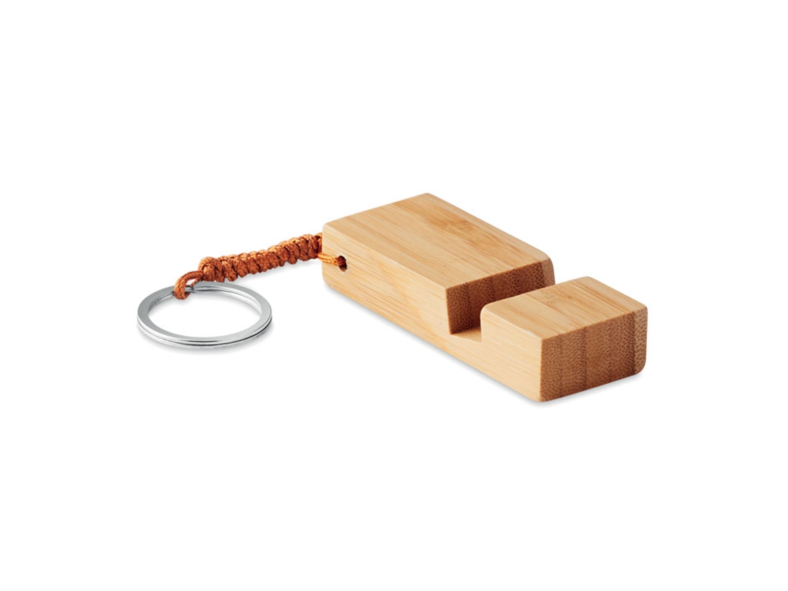 Llavero de Bambú Con Soporte MIDOCEAN