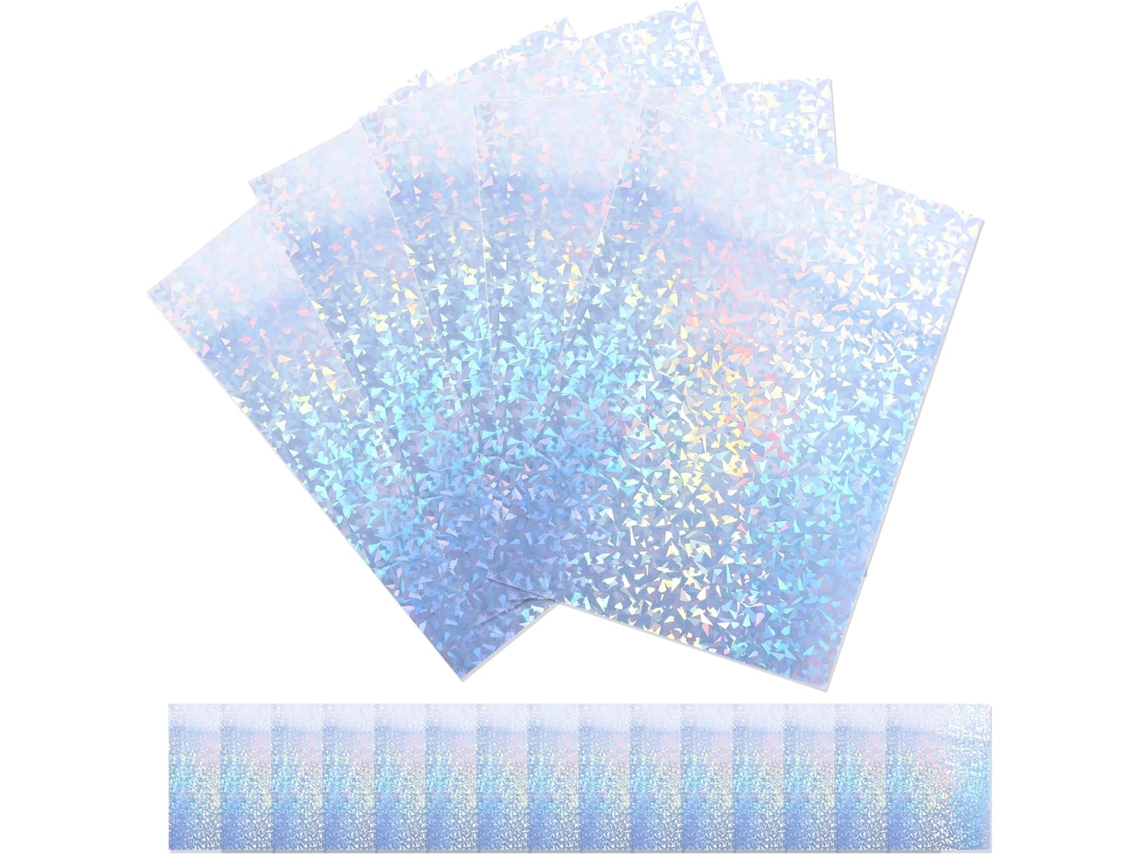 Folhas De Papel Adesivo Holográfico Imprimíveis Ifundom, Adesivos De Papel Espessura Moderada, 20 Folhas Para Impressora