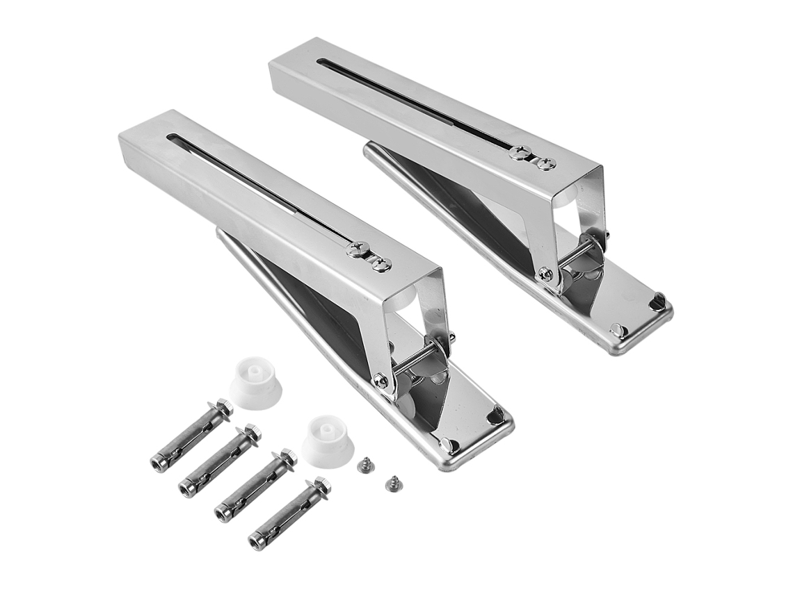 Laxiscreed Suporte Para Micro-ondas Em Aço Inoxidável, Durável E Espaçoso, Pack De 2