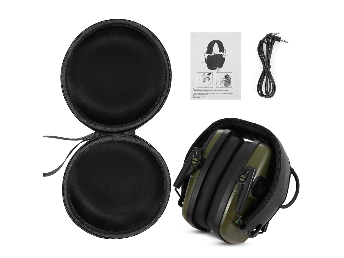 Fones De Ouvido Eletrônicos Laxiscreed Com Proteção Auditiva Para Caça E Atividades Ao Ar Livre