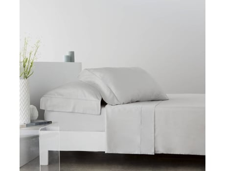 Conjunto de Lençois COTTON ARTEAN (Cinzento - Cama de 180 cm - Bambú)