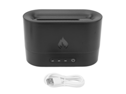 Laxiscreed Umidificador E Difusor De Aromas 3d Com Chama Simulada, Ideal Para Casa E Escritório