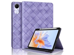 Capa de couro para tablet com relevo de diamante Webake