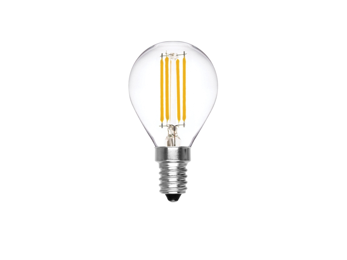 Lâmpada LED Mini Esférica Regulável 6w 4000k E14