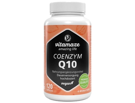 Coenzima Q10 120 Cápsulas VITAMAZE