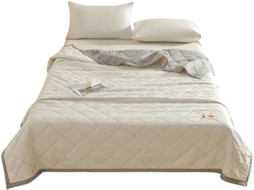Colcha Acolchoada Fansu Capa de Cama Manta para Ar Condicionado Edredom Microfibra Conjunto Sofá Seersucker To
