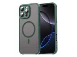 Capa Fan Dun Para Iphone 16 Pro - Tpu Híbrido Pc Fosco - Magsafe