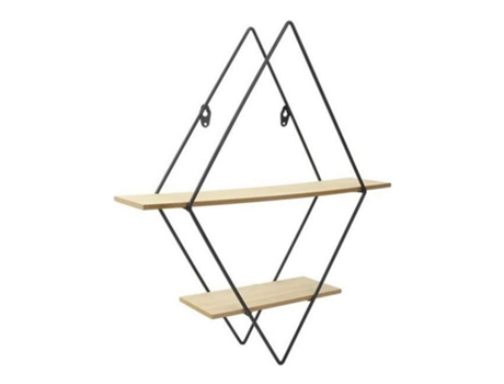 Prateleira de Parede HOME DECO FACTORY (Madeira - 40 x 10 x 46 cm)