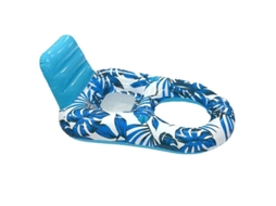 Flutuador De Piscina Grande Para Adultos 2 Unidades 55 X 36, Com Almofada De Costas, Descanso Para Pés E Porta Copos/celular, Flutuador De Lag