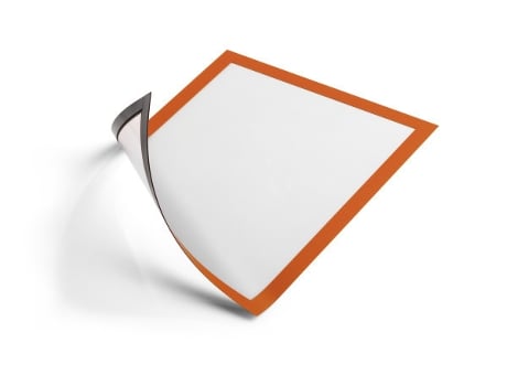 Moldura Magnética DURABLE Duraframe Magnetic A4 (Laranja)