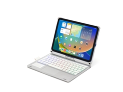 Lurelia Capa Com Teclado Bluetooth Para Ipad 10.2 Air 3 Com Retroiluminação Com Touchpad