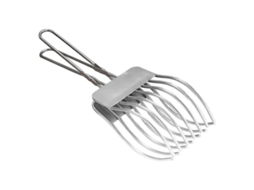 Cortador De Rosbife De Aço Inoxidável Com Pinça, Utensílio De Cozinha Para Servir Alimentos E Cortar Frutas. Everley891